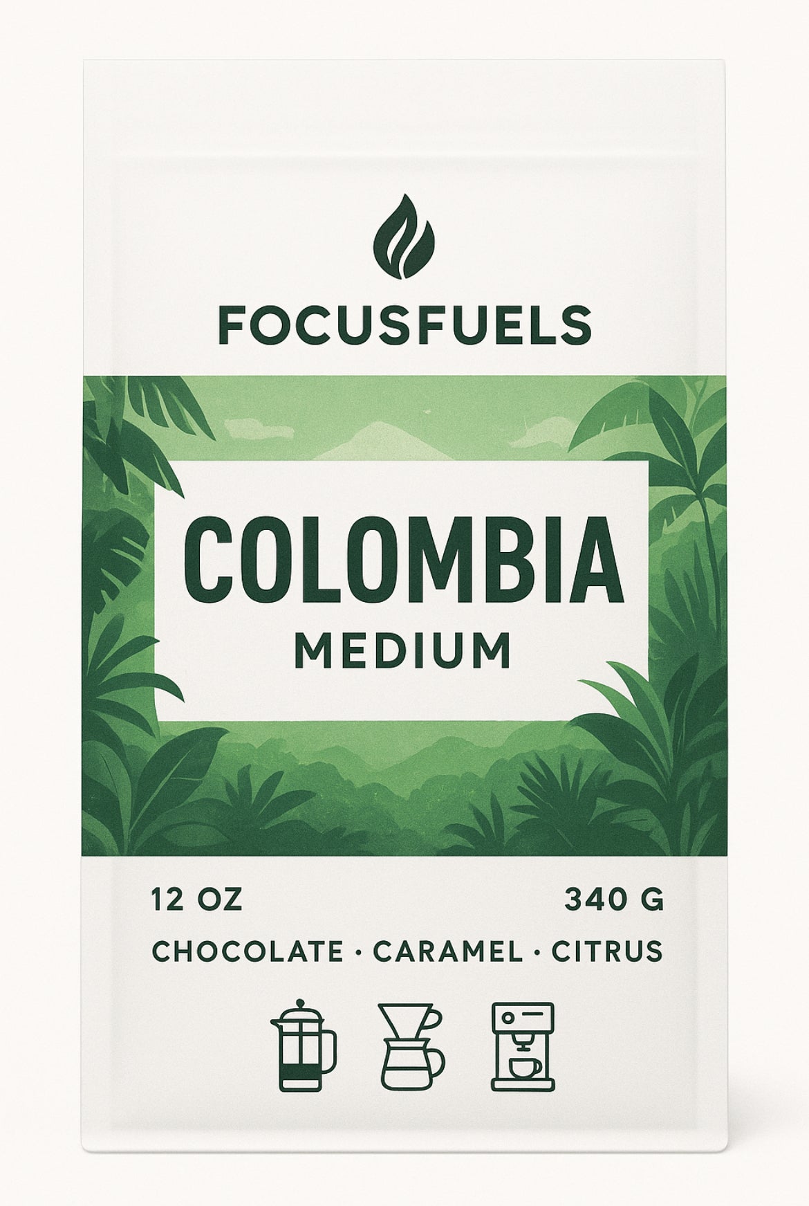 Columbian whole bean