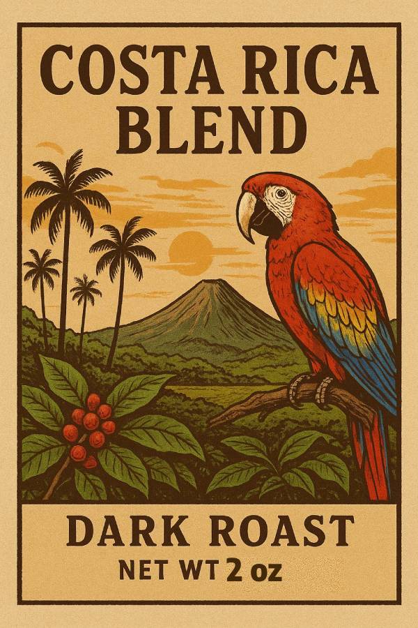 Costa Rica whole bean blend