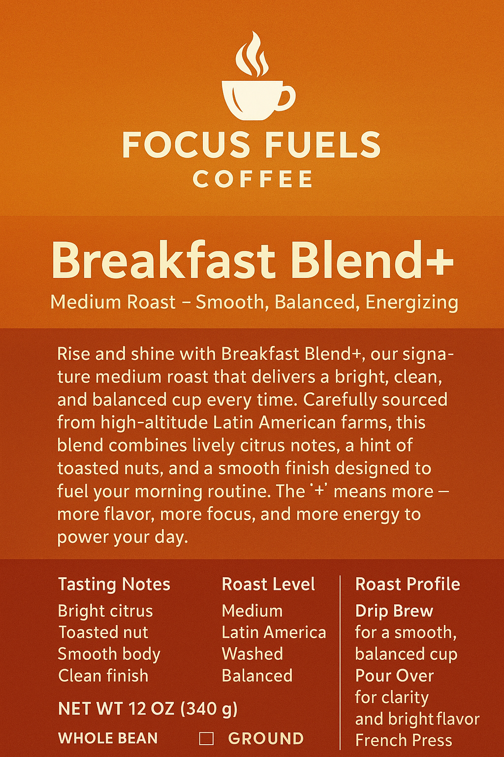Breakfast Blend+